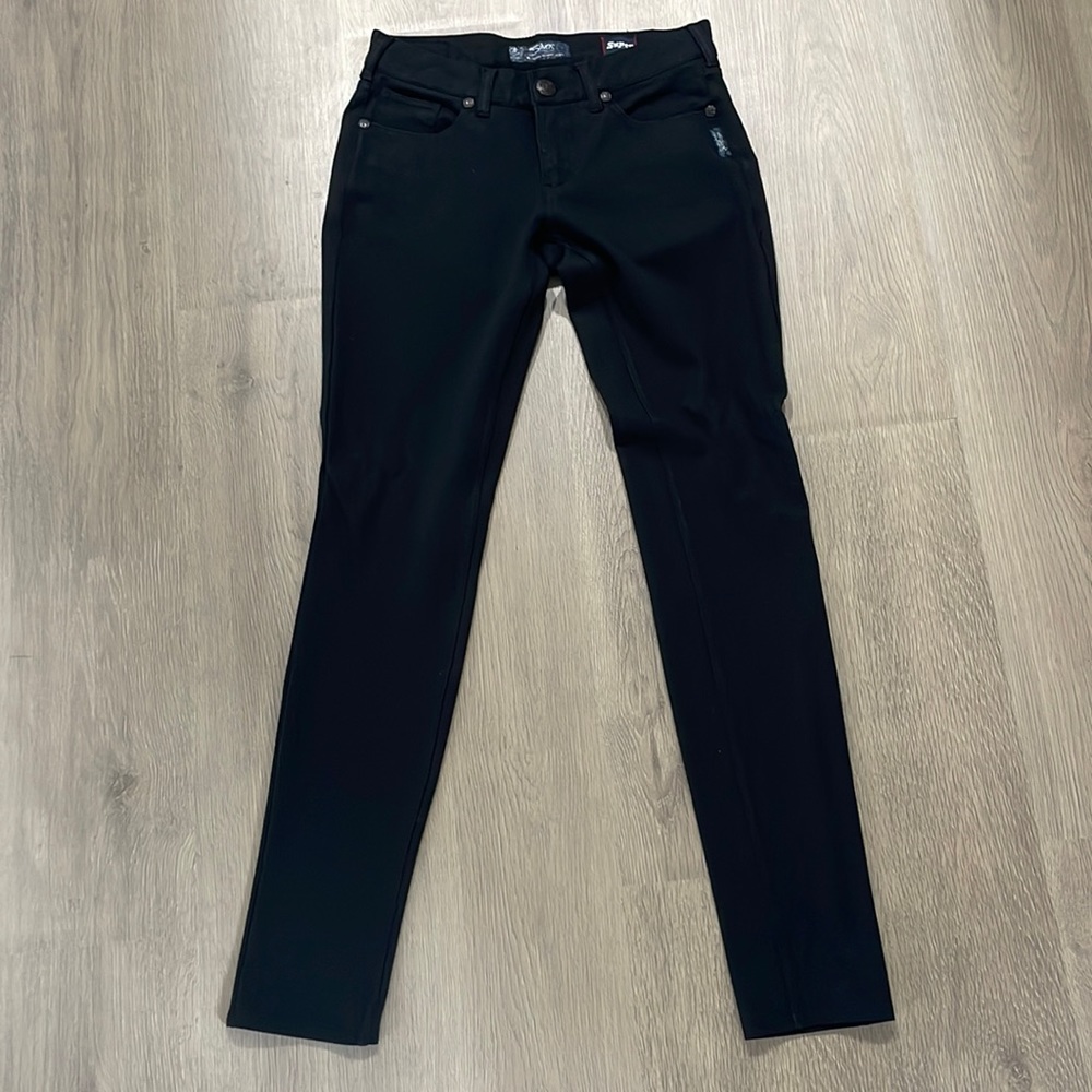 Silver Skinny Super Stretch Jeans